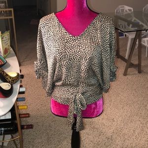 Diane Von Furstenberg silk top